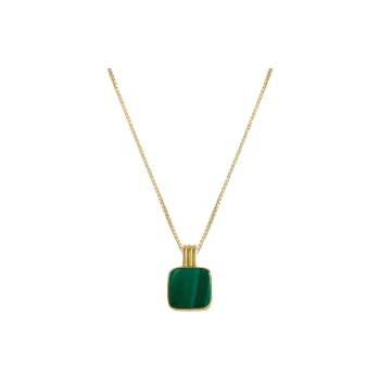 KEYS VIA Malachite Necklaces Women's