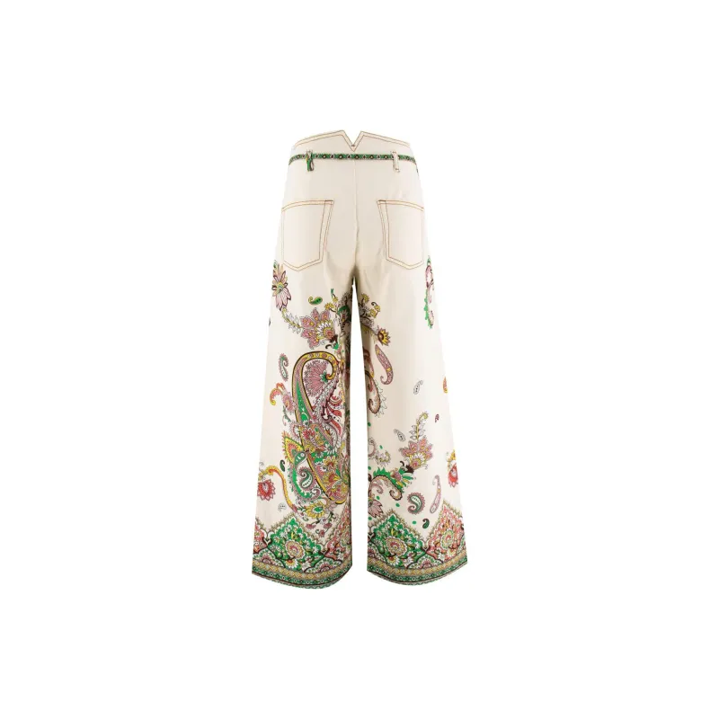 ETRO Tied Flared Jeans-1