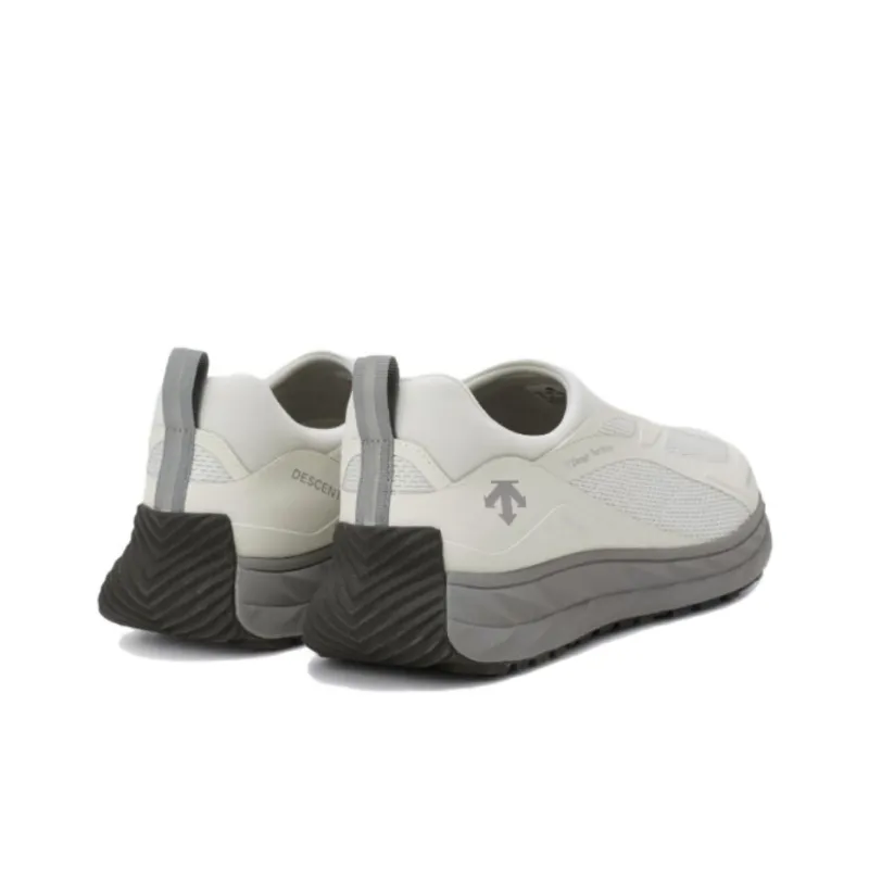 DESCENTE Terrain D Anti Slip Wear Resistant Low Top Casual Running Shoes Unisex White-2