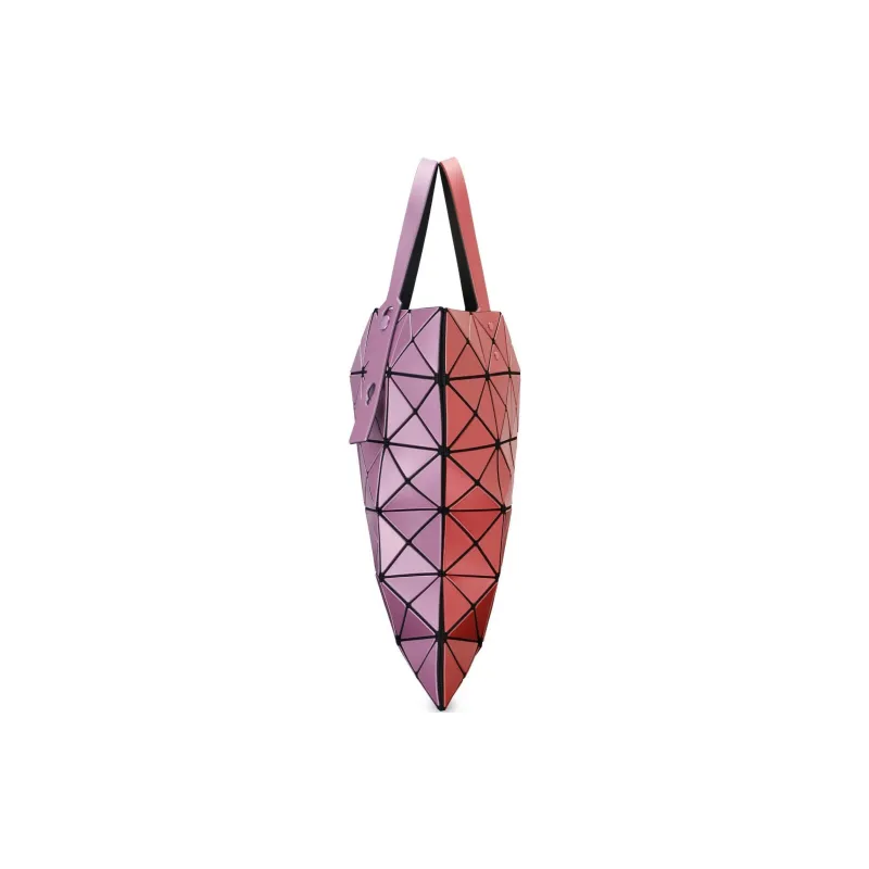 ISSEY MIYAKE Polyvinyl Chloride Resin Tote Bag, Shopping Bag, Handbag Women's Pink & Red-1