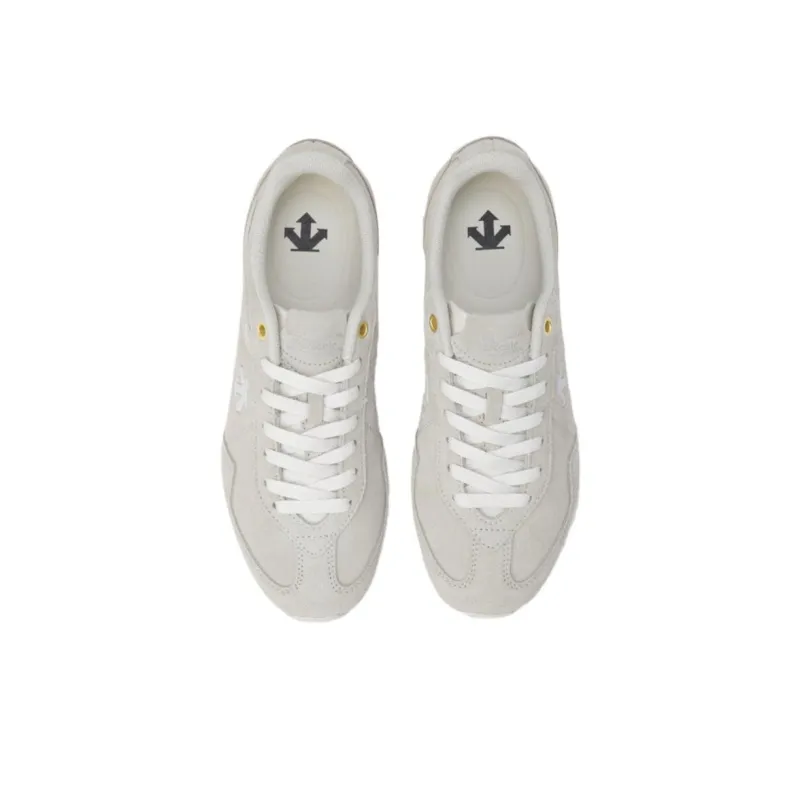 DESCENTE Kinetic Run Anti Slip Wear Resistant Low Top Casual Running Shoes Unisex Beige-3