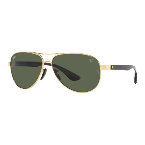 RayBan Scuderia Ferrari Aviator Frame Sunglasses