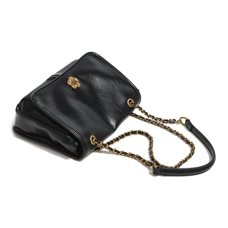 Vigno Synthetic Leather Crossbody Bag, Shoulder Bag Women's Red Black/Coffee-2
