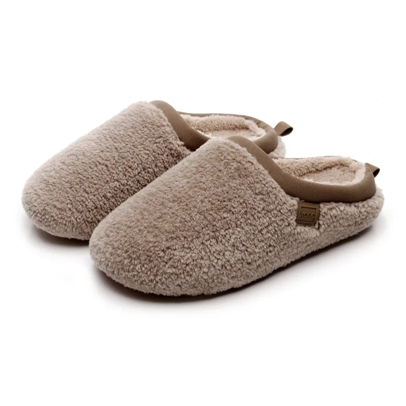 XGGC Fleece Lined Slippers For Fall And Winter Slip Resistant Home Use Maternity And Postpartum Shoes-0