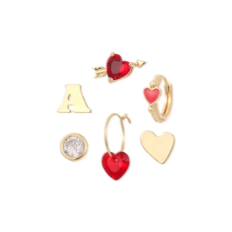 VAN GOGH Alloy Stud Earrings Women's-3