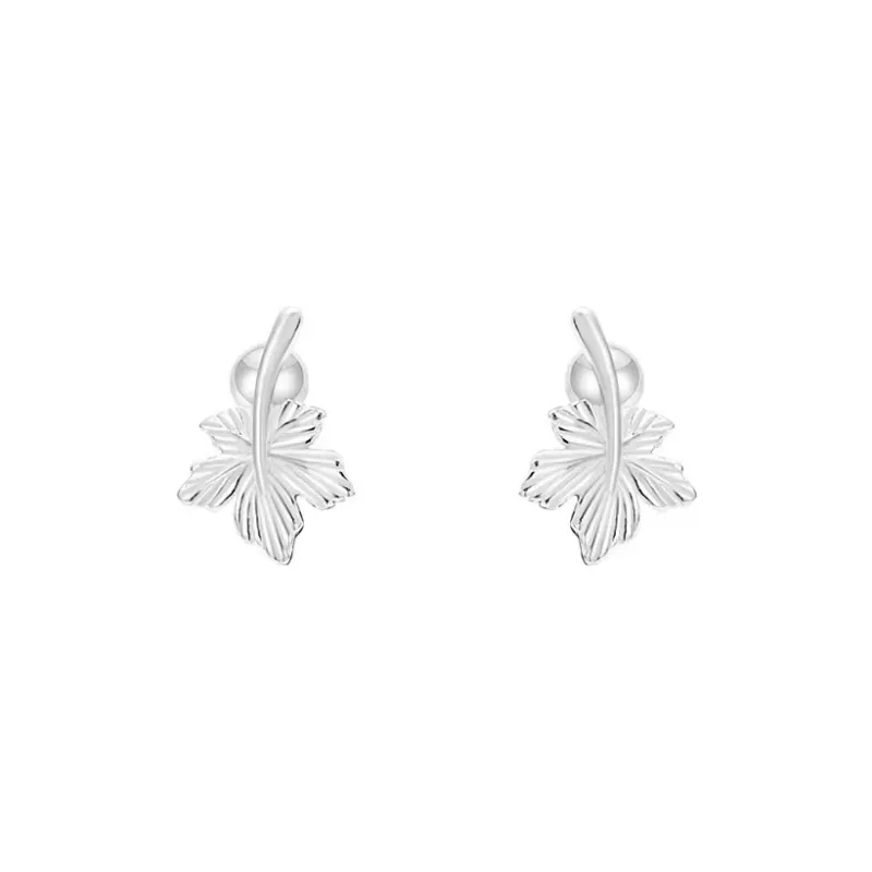 Kim Heng Hee S999 Fine Silver Stud Earrings Women's-0