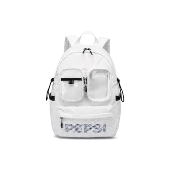 Pepsi Nylon Backpack Regular Unisex White/Black