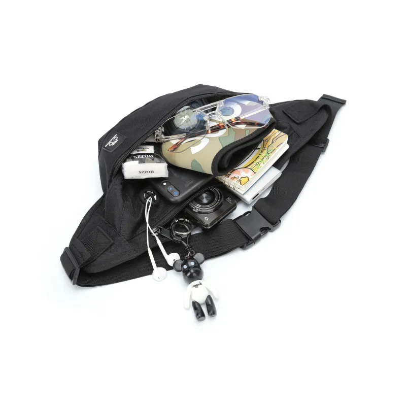 JEANSWEST Polyamide Fanny Pack Sling Bag Backpack Crossbody Bag Regular Men's Multicolor-14