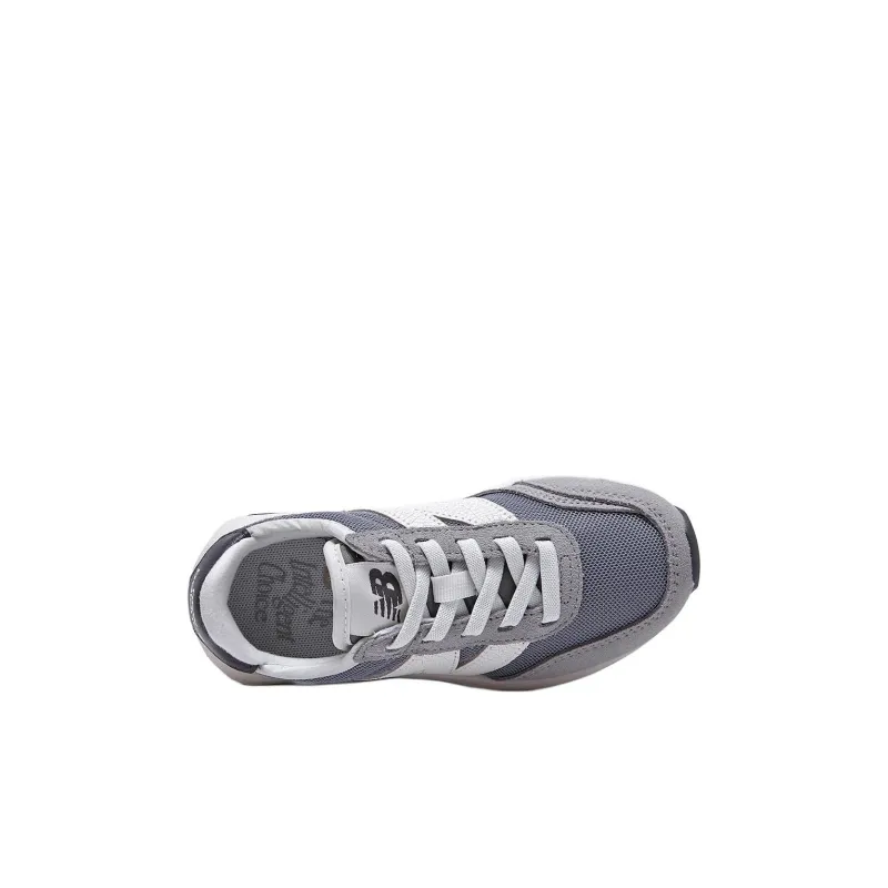 New Balance 370 Anti-Slip Wear-Resistant Low-Top Kids' Running Shoes Gray Kids'-3
