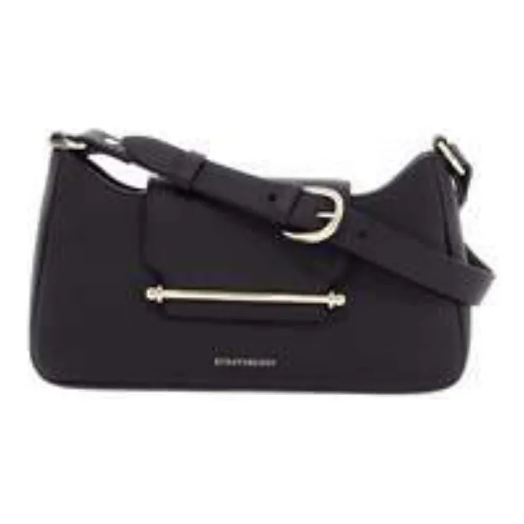 Strathberry Calfskin Shoulder Bag Women's Black-0