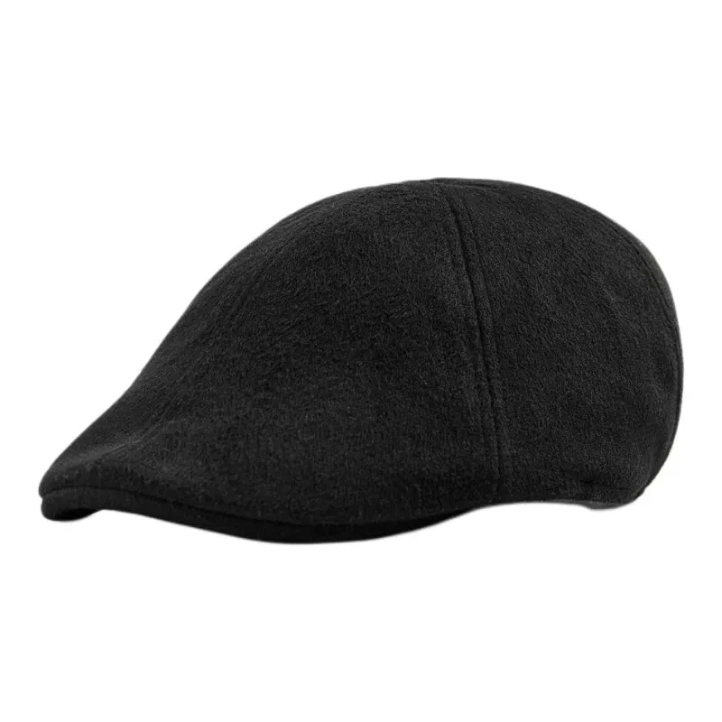 ZARA Polyester Viscose Elastane Cotton Berets Men's Dark Gray/Brown/Dark Brown/Dark Gray-1