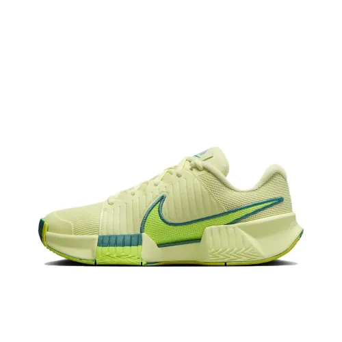Nike GP Challenge Pro Anti-Slip Wear-Resistant Low-Top Tennis Shoes Women's Green