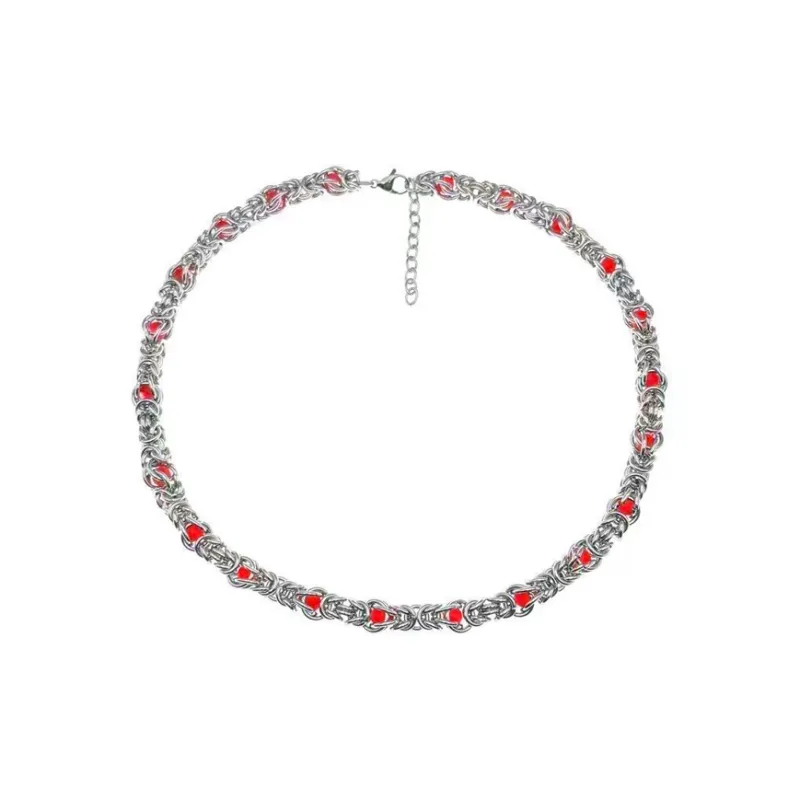 FANSHINER Titanium Steel Necklaces Unisex-5