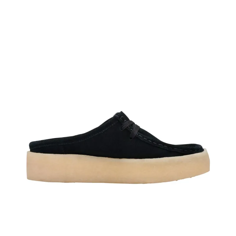 Clarks Originals Wallabee Cup Lo Black Women's-1