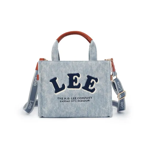 Lee Fabric Handbag Small Size Women's Washed Gray