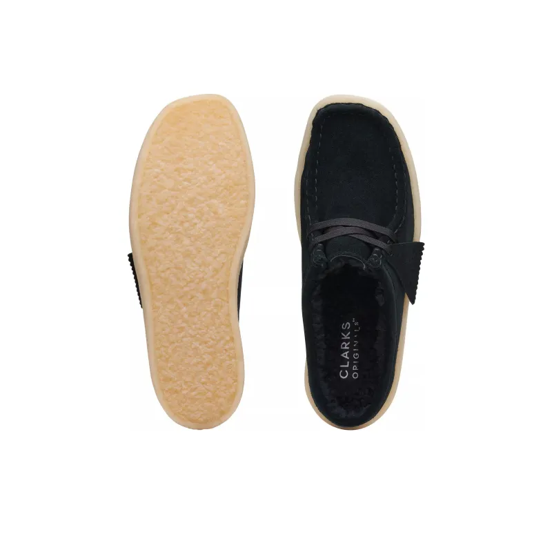 Clarks Originals Wallabee Cup Lo Black Women's-4