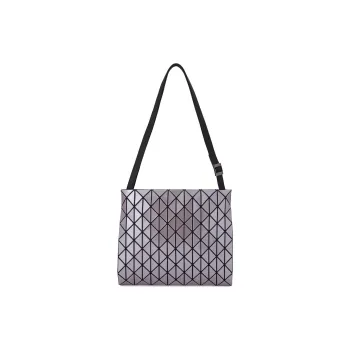 ISSEY MIYAKE Prism Polyvinyl Chloride Resin Crossbody Bag Shoulder Bag Women's Gray Purple