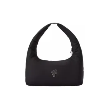 FILA FUSION Fabric Shoulder Bag Mini Women's Pitch Black/Chrysanthemum Thistle Purple Blue