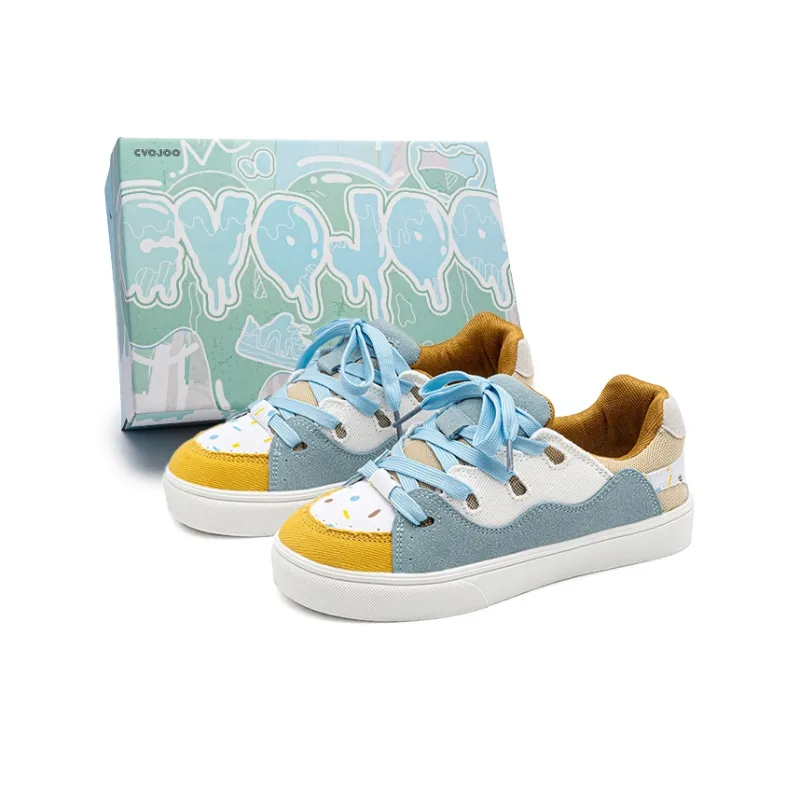 CVOJOO Non-slip Lightweight Low-Top Skateboard Shoes Unisex-95