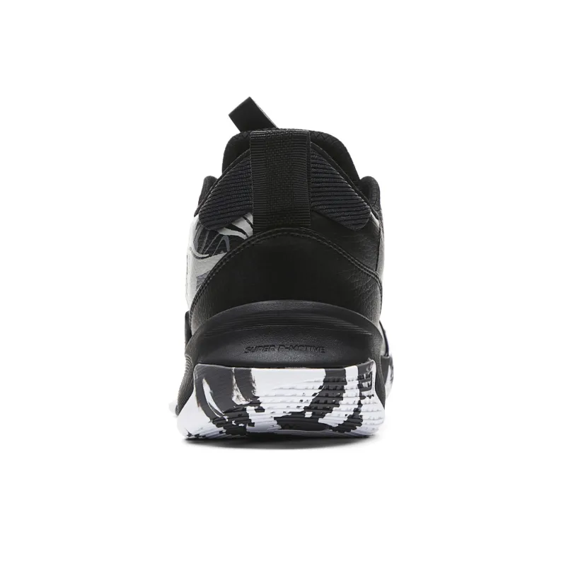 PEAK Triumph 1.0 Anti Slip Wear Resistant Low Top Basketball Shoes Men's Black-4