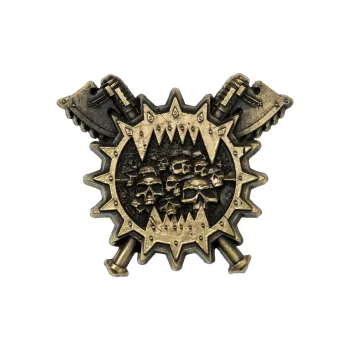 STARFORGED Warhammer 30K Burning Galaxy Devourer Honor Warband Badge Brooch Merch Star Forge Badges