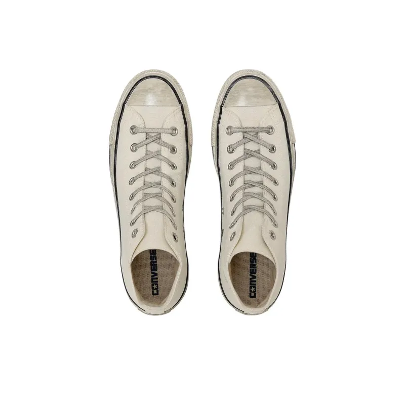 Converse All Star Anti Slip Wear Resistant High Top Canvas Shoes Unisex White-4