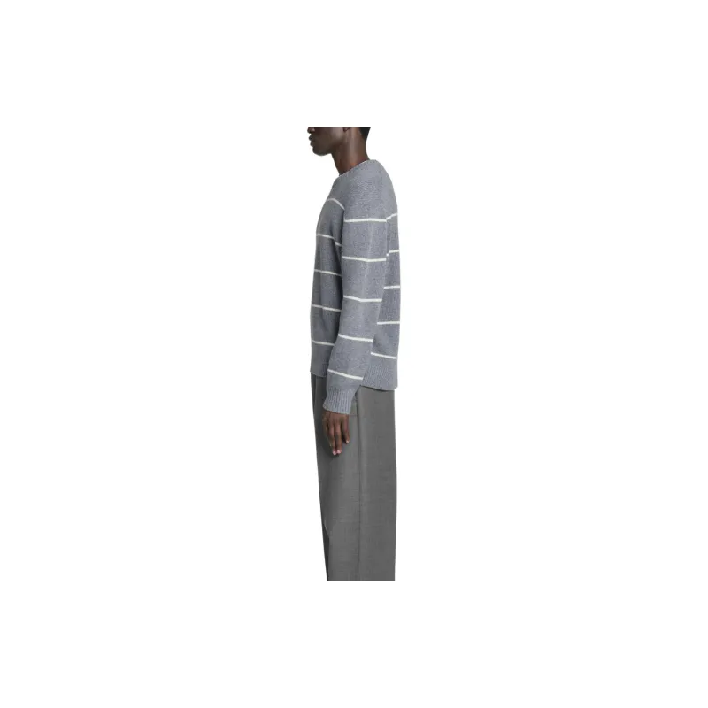 COS Sweaters Men Gray Stripes-2