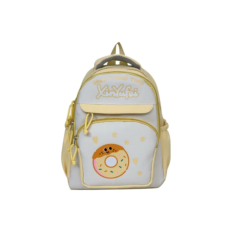 KARUISHA Nylon Backpack Large Size Unisex Multicolor-14
