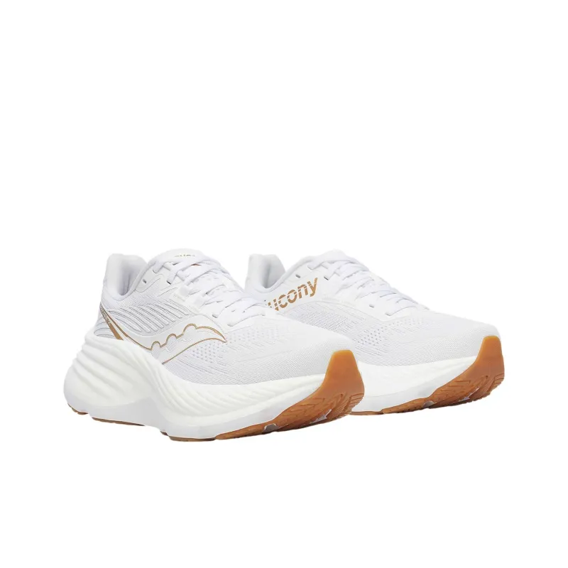 Saucony Hurricane 24 White Gold Women's-3