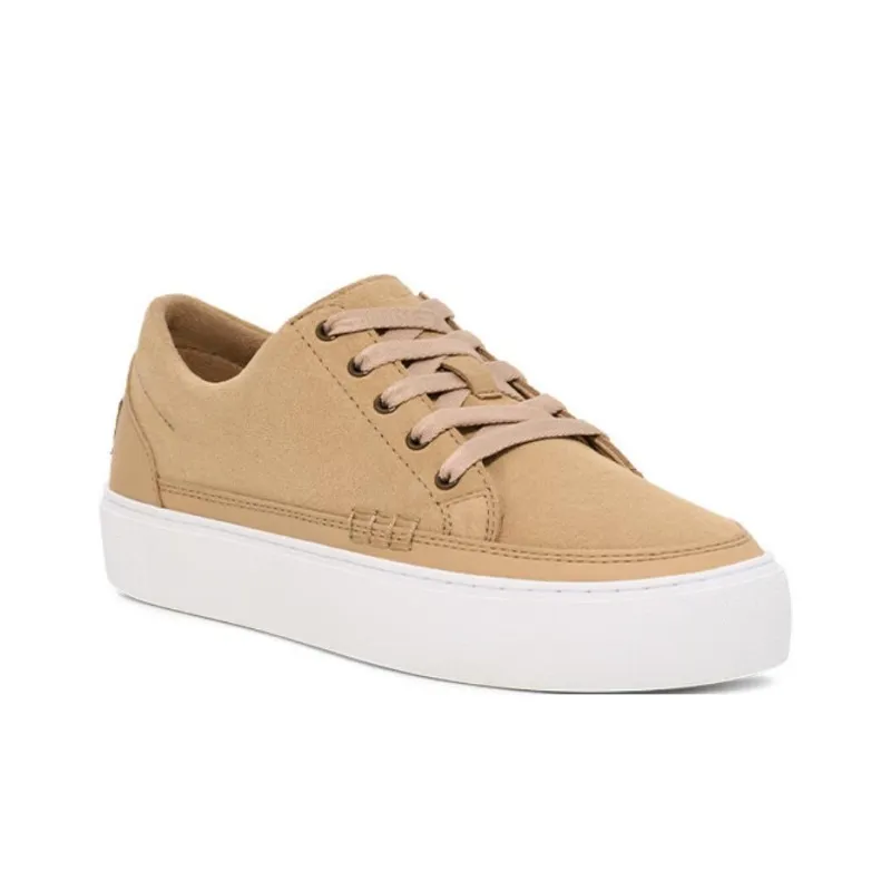 UGG Cakewalk Slip Resistant Low Top Skateboard Shoes Unisex Beige-2