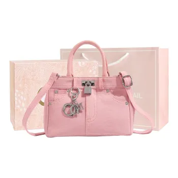 MISS GAIL Denim Handbag Shoulder Bag Crossbody Bag Regular Women's Pink