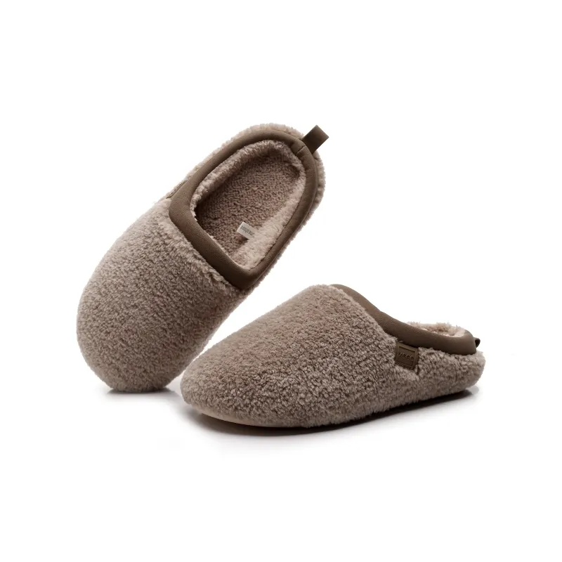 XGGC Fleece Lined Slippers For Fall And Winter Slip Resistant Home Use Maternity And Postpartum Shoes-4