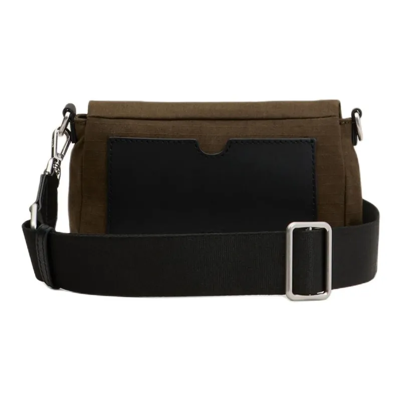 AMIPARIS Polyester Shoulder Bag Crossbody Bag Unisex Black Olive-2