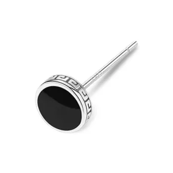 KIVA 999 Fine Silver Stud Earrings Unisex