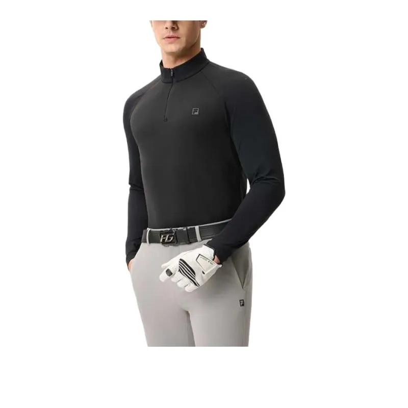 FILA Golf Series T Shirt Men's Pitch Black-3