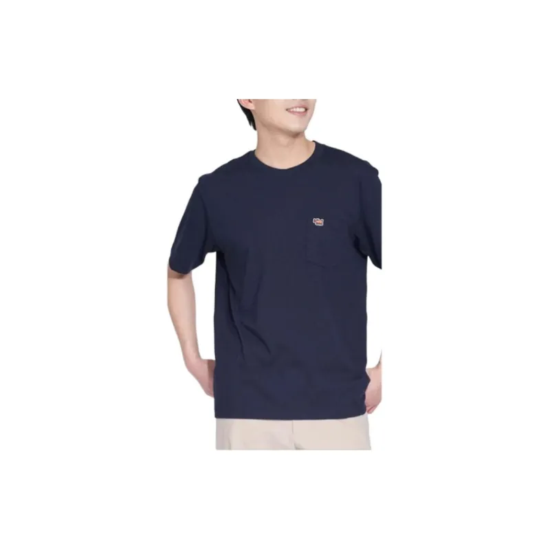 UNIQLO T Shirt Unisex Navy Blue-1