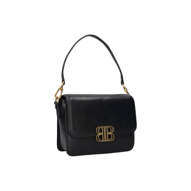 BIBI LOU Leather Portable Crossbody Bag Shoulder Bag Women's Black-1