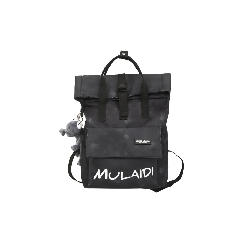 Yalu Nylon Backpack Unisex Multicolor-7