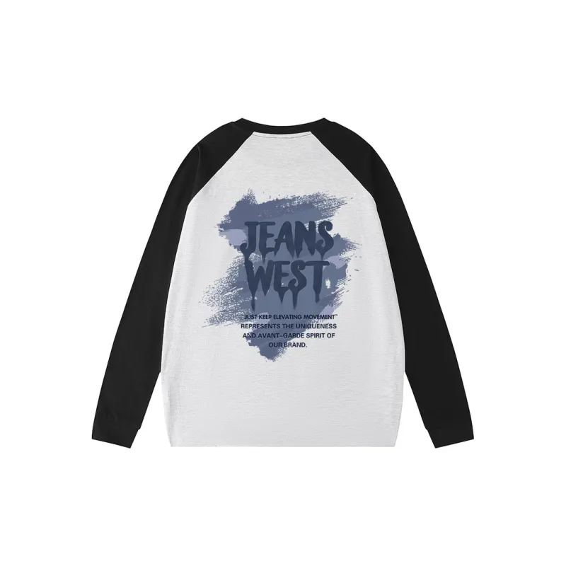 JEANSWEST T Shirt Unisex Black Gray-4