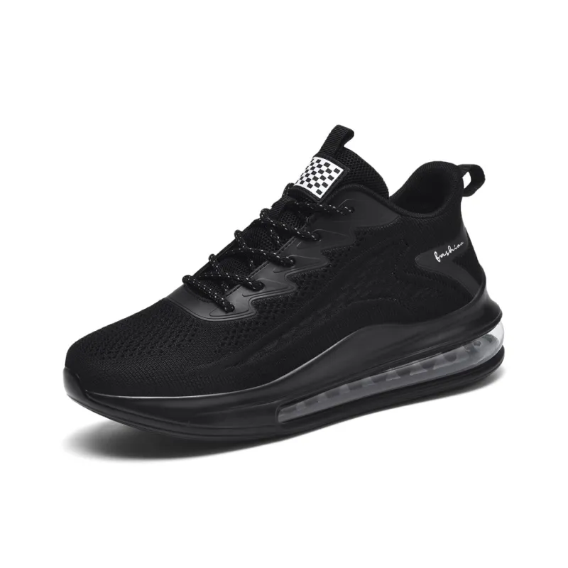 BIANSULONG Cushioned Slip-Resistant Abrasion-Resistant Low-Top Full-Length Air Cushion Casual Running Shoes Men's-10