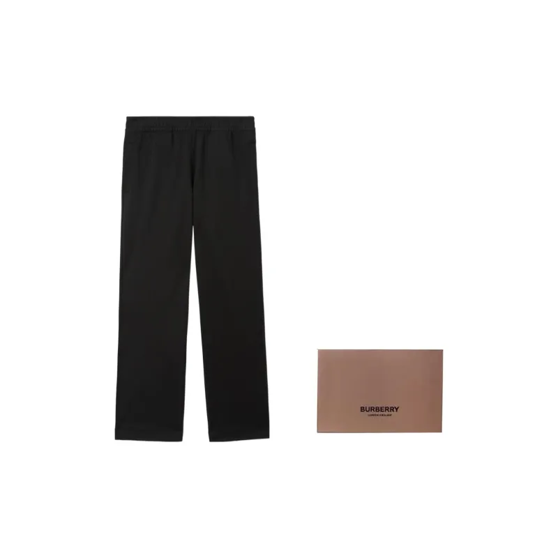 Burberry Printed Logo Pants-9
