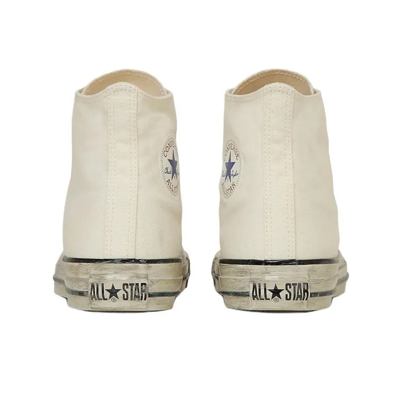 Converse All Star Anti Slip Wear Resistant High Top Canvas Shoes Unisex White-3