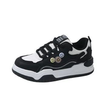 CHERRY&KALIKA Slip Resistant, Abrasion Resistant, Lightweight, Height Increasing Low Top Skateboard Shoes Women's