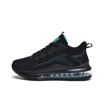 BIANSULONG Cushioned Slip Resistant Abrasion Resistant Low Top Full Length Air Cushion Casual Running Shoes Men's