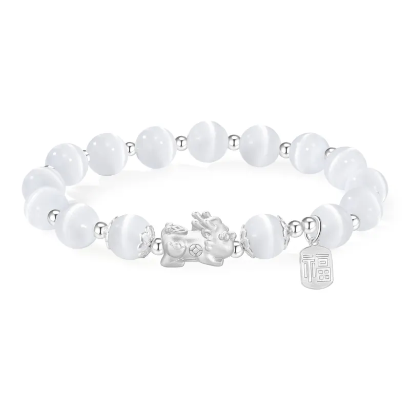 OWNCOOL Glass Cat Eye Jade Bracelets Unisex-0