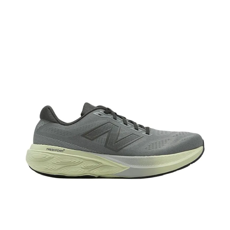 New Balance Fresh Foam X 880 V15 Anti Slip Wear Resistant Low Top Running Shoes Men's Gray 2E Width-1