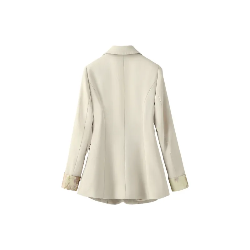 Cypress House Business Suit Women's Greige-1