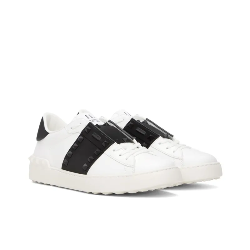 Valentino Garavani Rockstud Untitled Lace-Up Sneakers-3