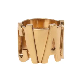 MOSCHINO Ciao Lettering Ring