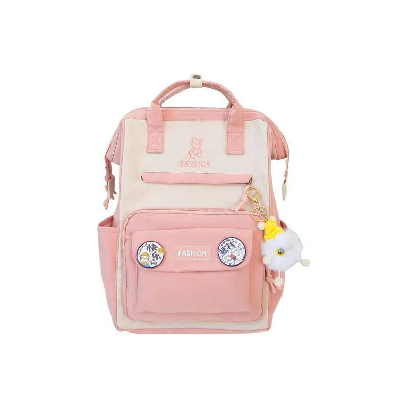 Yalu Nylon Combo Backpack Portable Backpacks Regular Unisex Multicolor-10